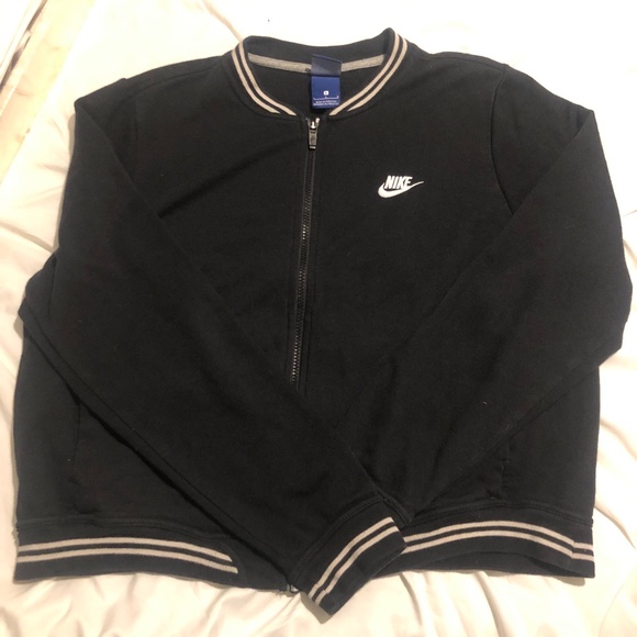 Nike Fleece Bomber Jacket - Picture 1 of 6